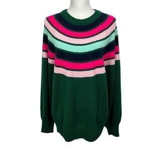 NWT Crown & Ivy Women’s Pullover Sweater Sz 1X Multi Colors Soft Tight Knit